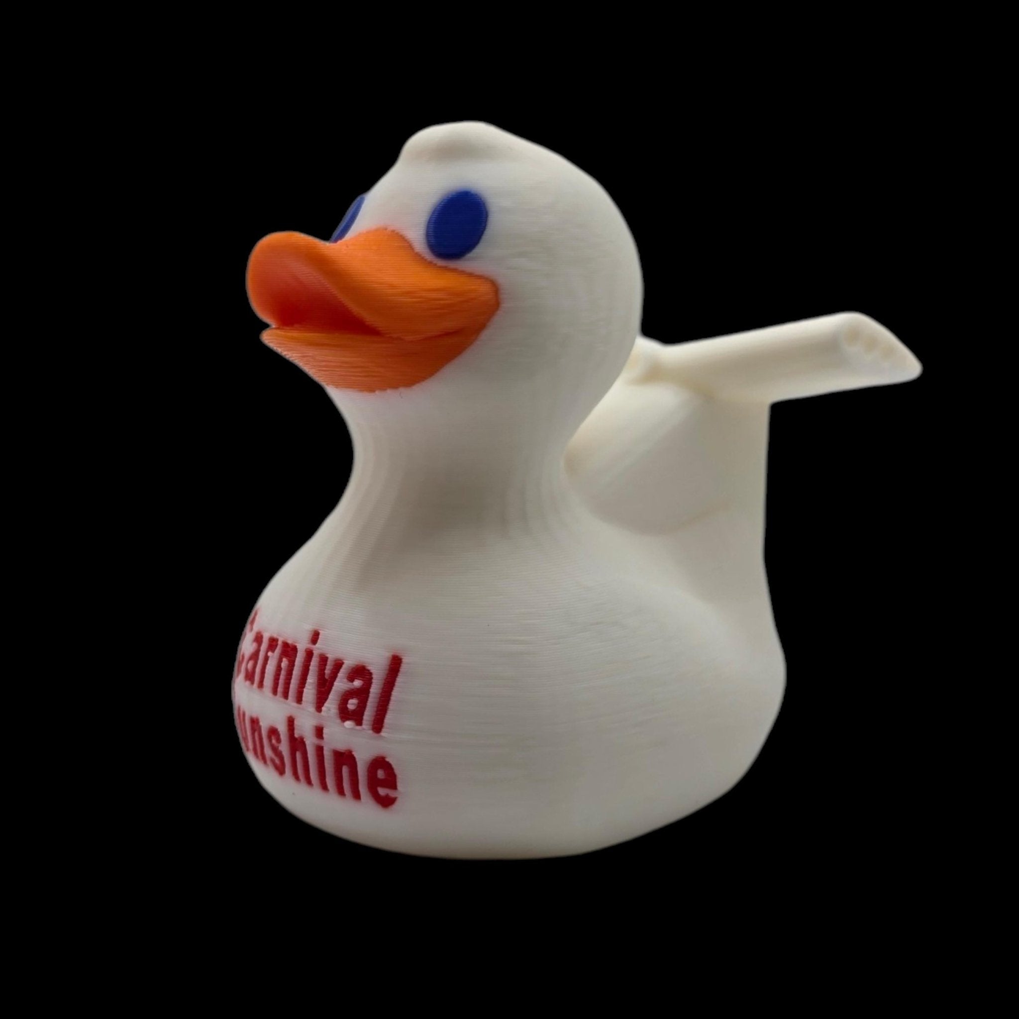 Carnival Cruise Inspired Duck, 3D Printed Novelty with Custom Ship Name - JM Designs