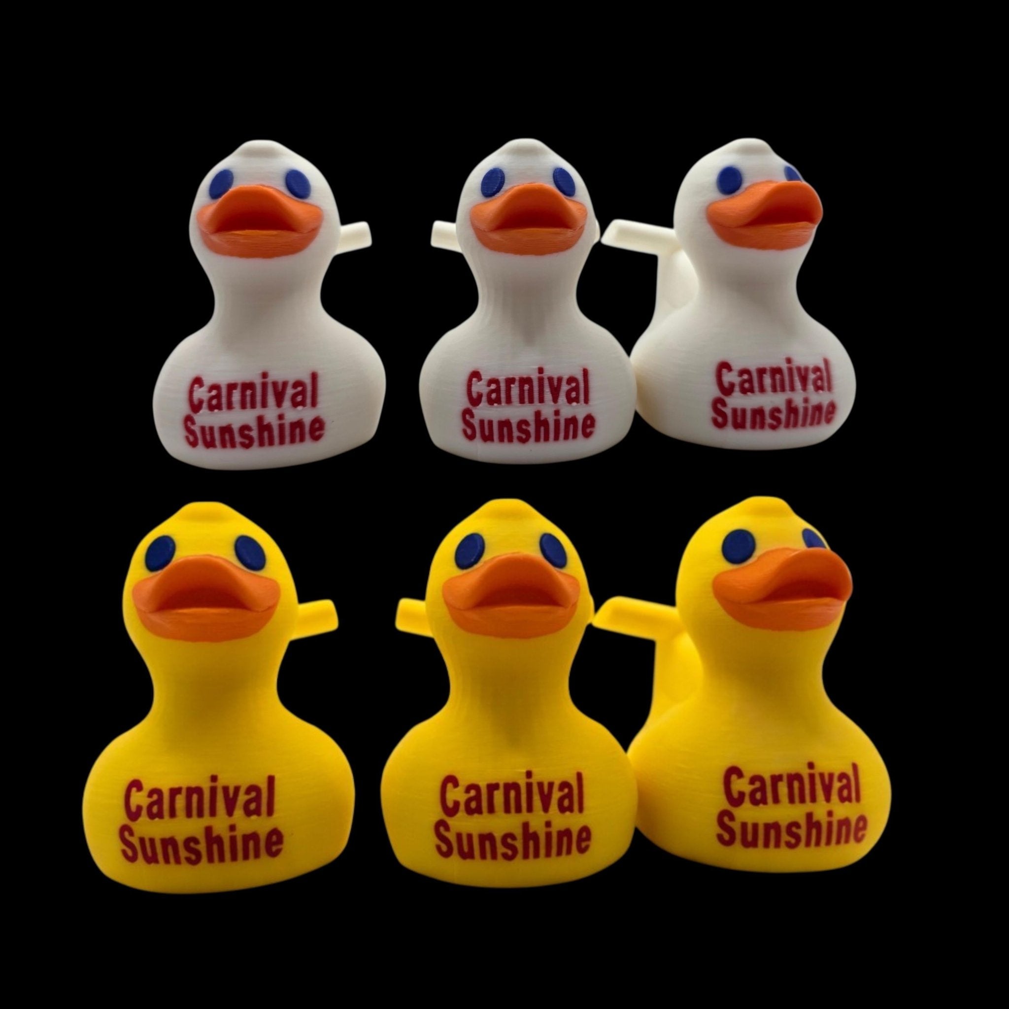 Carnival Cruise Inspired Duck, 3D Printed Novelty with Custom Ship Name - JM Designs