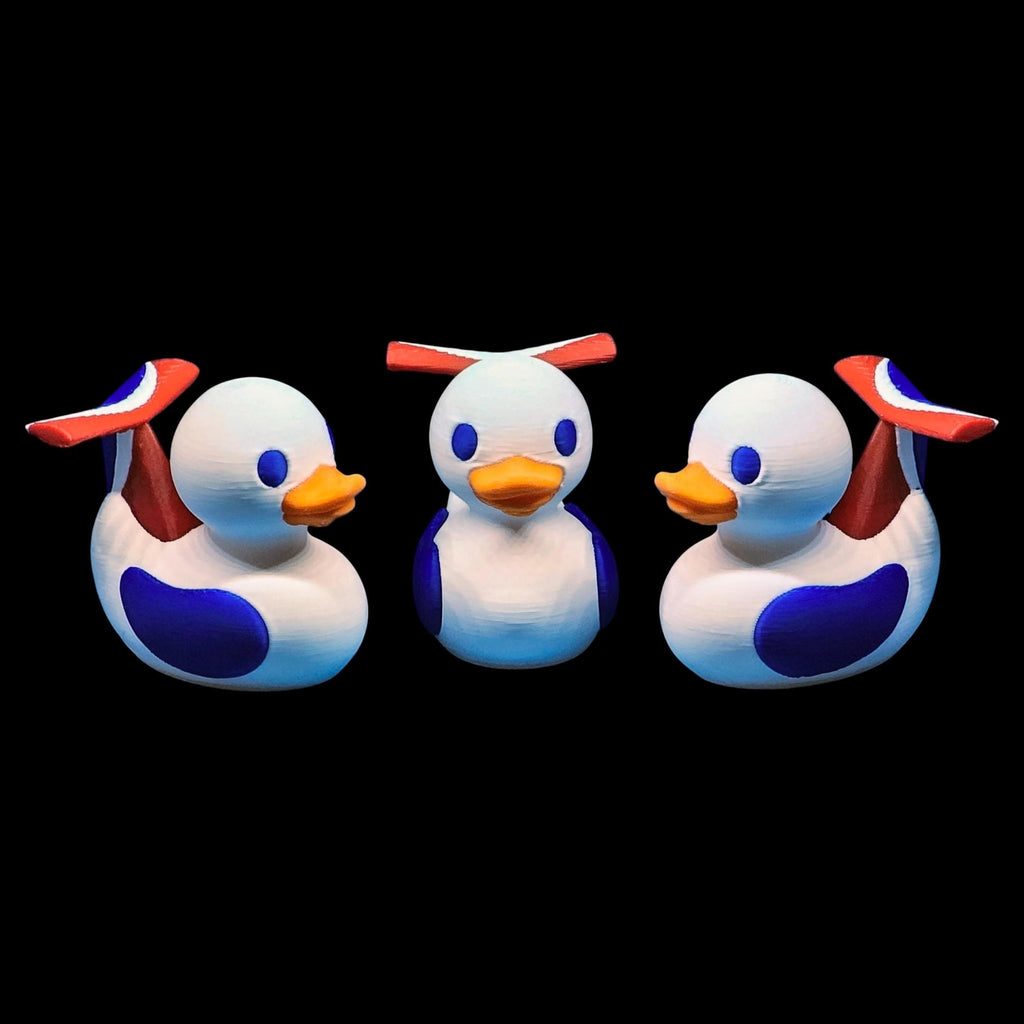 Carnival Cruise Inspired Duck with Wing Tail Design, Nautical Themed Souvenir - JM Designs