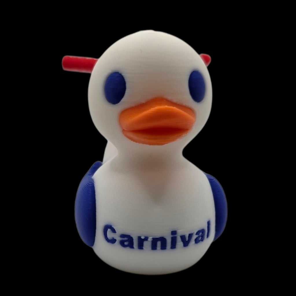 Carnival Cruise Inspired Duck with Wing Tail Design, Nautical Themed Souvenir - JM Designs