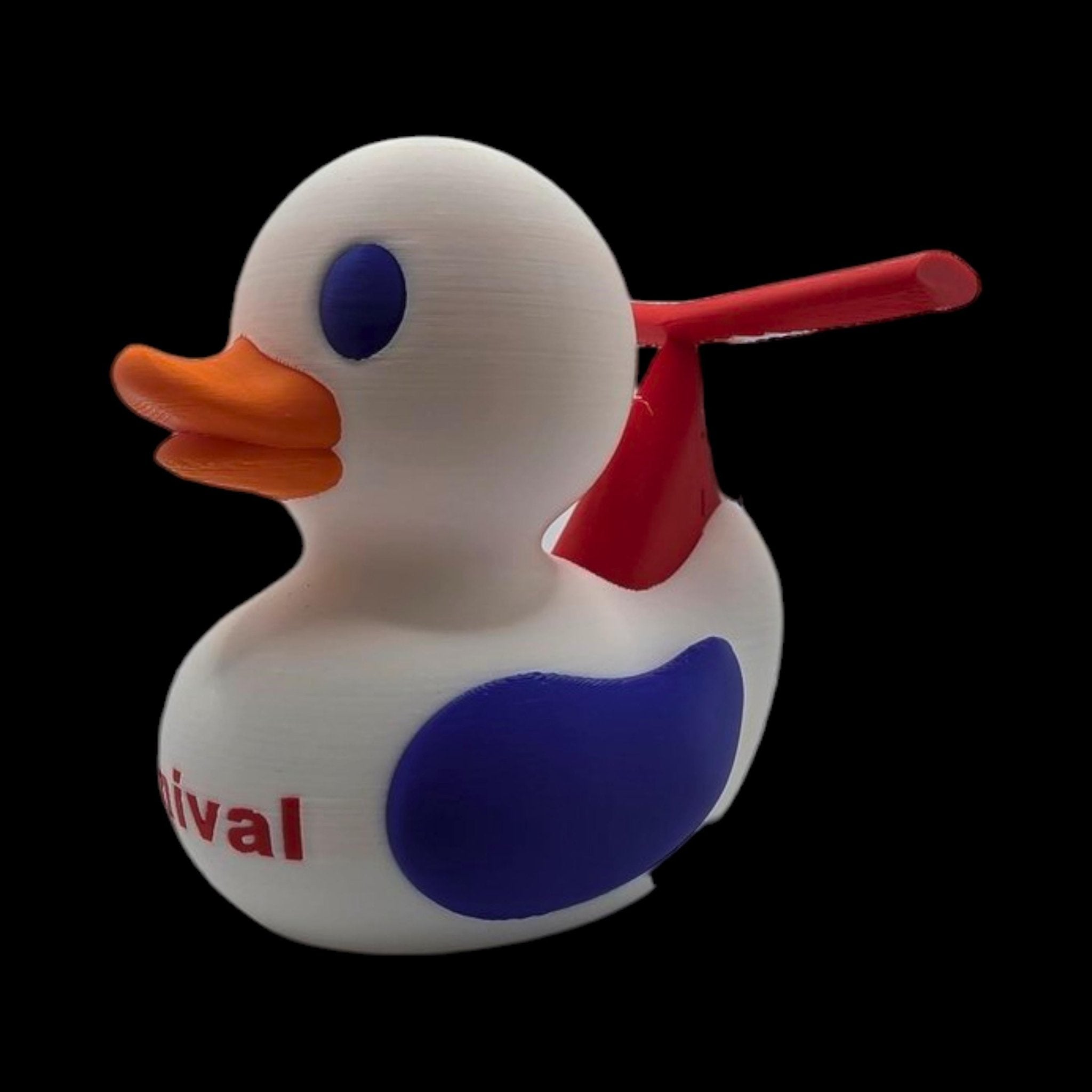 Carnival Cruise Inspired Duck with Wing Tail Design, Nautical Themed Souvenir - JM Designs