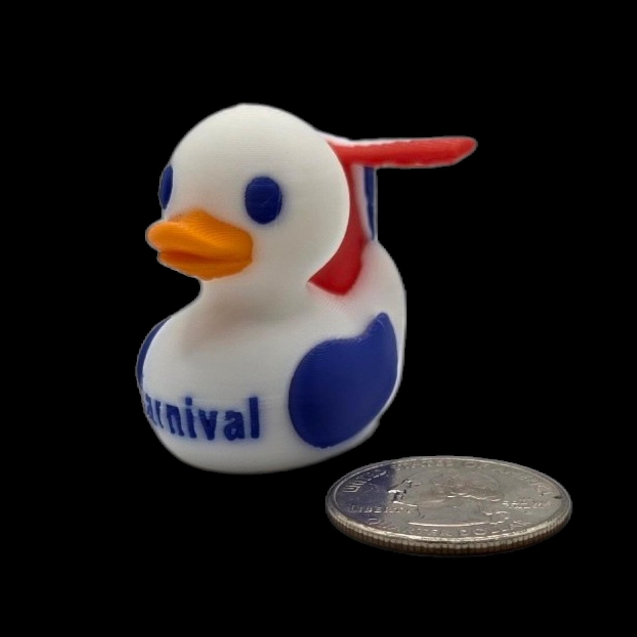 Carnival Cruise Inspired Duck with Wing Tail Design, Nautical Themed Souvenir - JM Designs