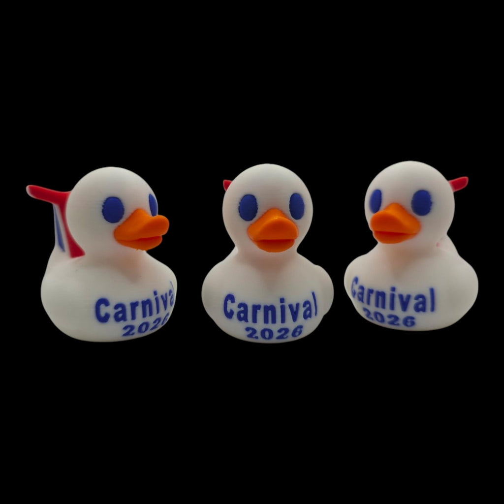 Carnival Inspired Cruise Souvenir Duck Collectible Patriotic Theme Red White Blue Commemorative Travel Keepsake Vacation Memento - JM Designs