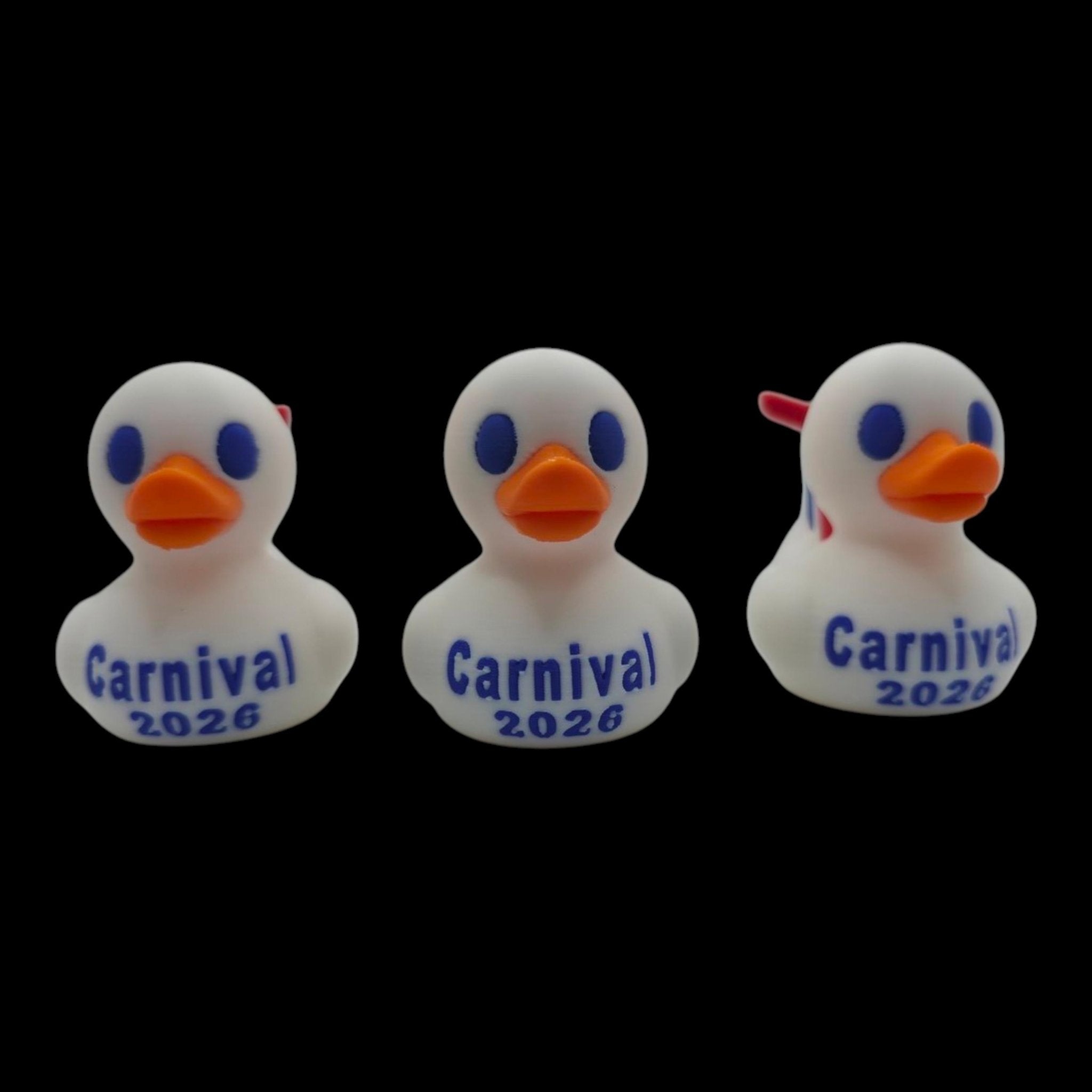 Carnival Inspired Cruise Souvenir Duck Collectible Patriotic Theme Red White Blue Commemorative Travel Keepsake Vacation Memento - JM Designs