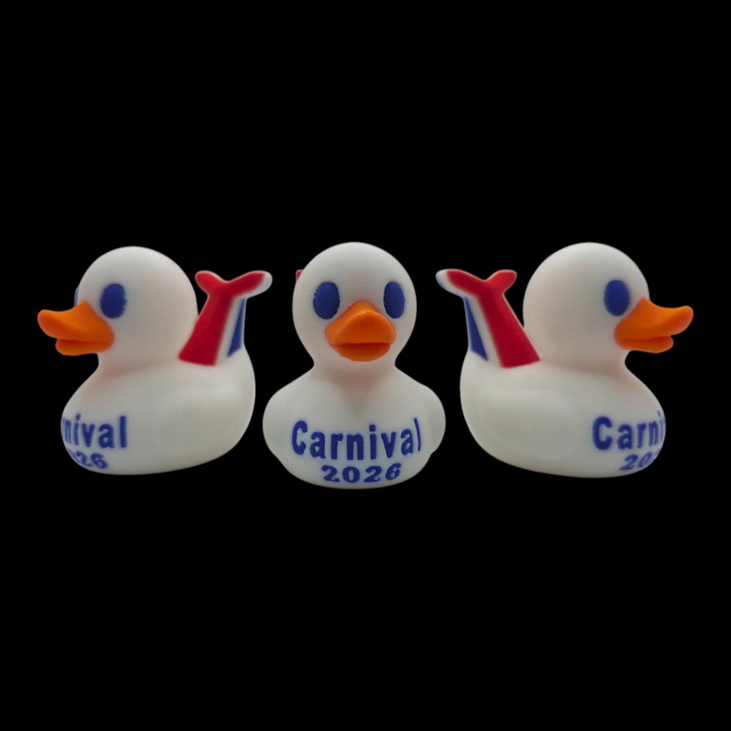 Carnival Inspired Cruise Souvenir Duck Collectible Patriotic Theme Red White Blue Commemorative Travel Keepsake Vacation Memento - JM Designs