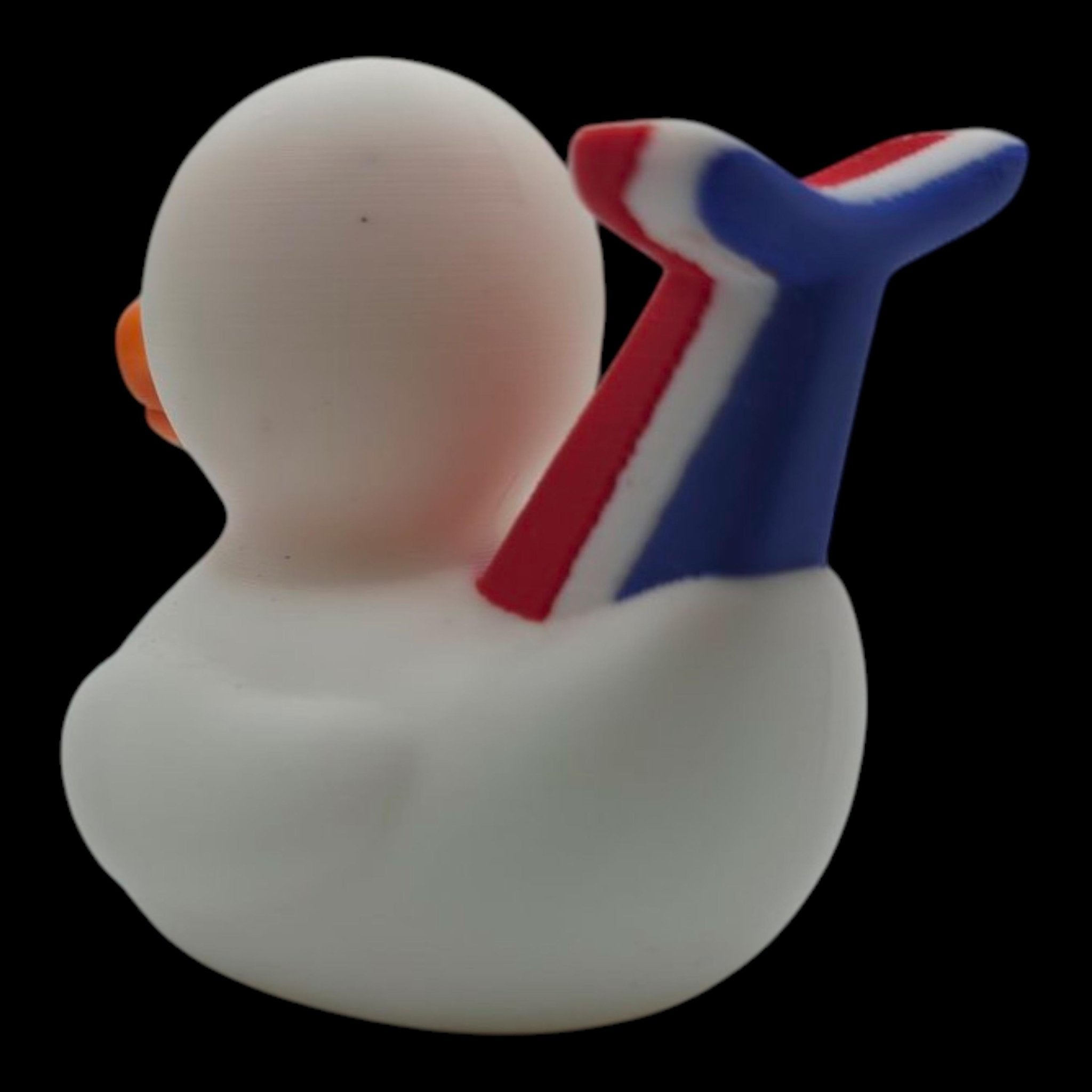 Carnival Inspired Cruise Souvenir Duck Collectible Patriotic Theme Red White Blue Commemorative Travel Keepsake Vacation Memento - JM Designs