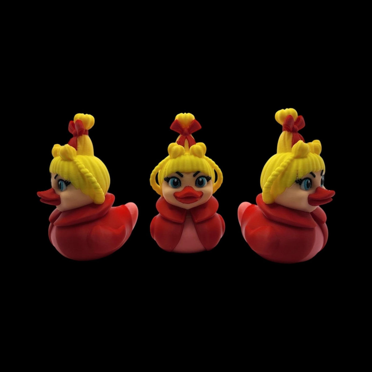 Cindy Lou Duck Christmas Decoration Holiday Bath Toy Collectible Whoville Character Grinch Theme Decor Bathtub Grinch Max