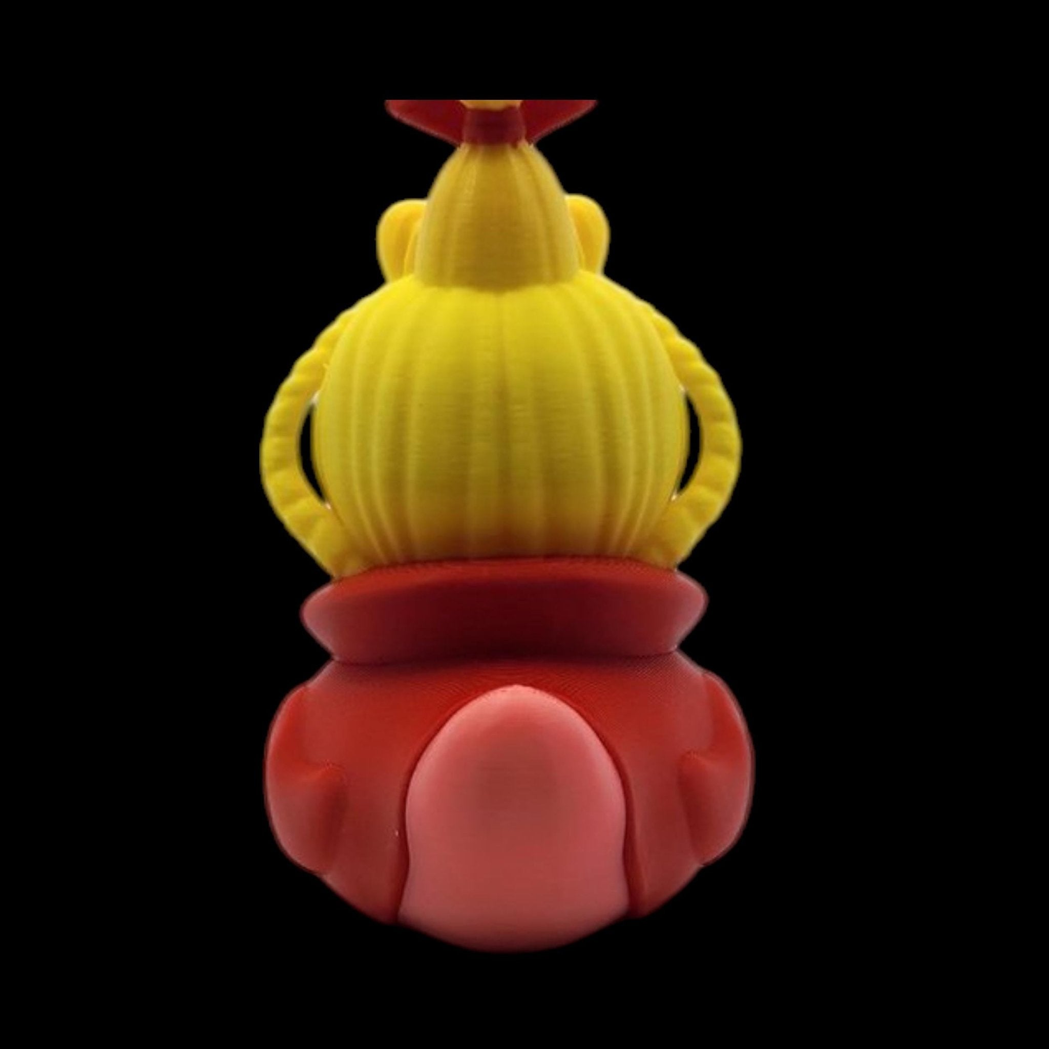 Cindy Lou Duck Christmas Decoration Holiday Bath Toy Collectible Whoville Character Red plastic Figure Grinch Theme Decor Bathtub Grinch Max - JM Designs