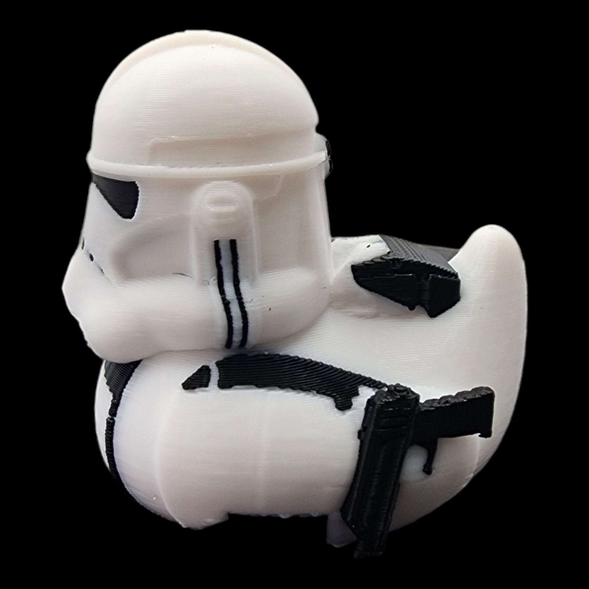 Clone Trooper Duck, 3D Printed Star Wars-Inspired Jeep & Cruise Decor - JM Designs