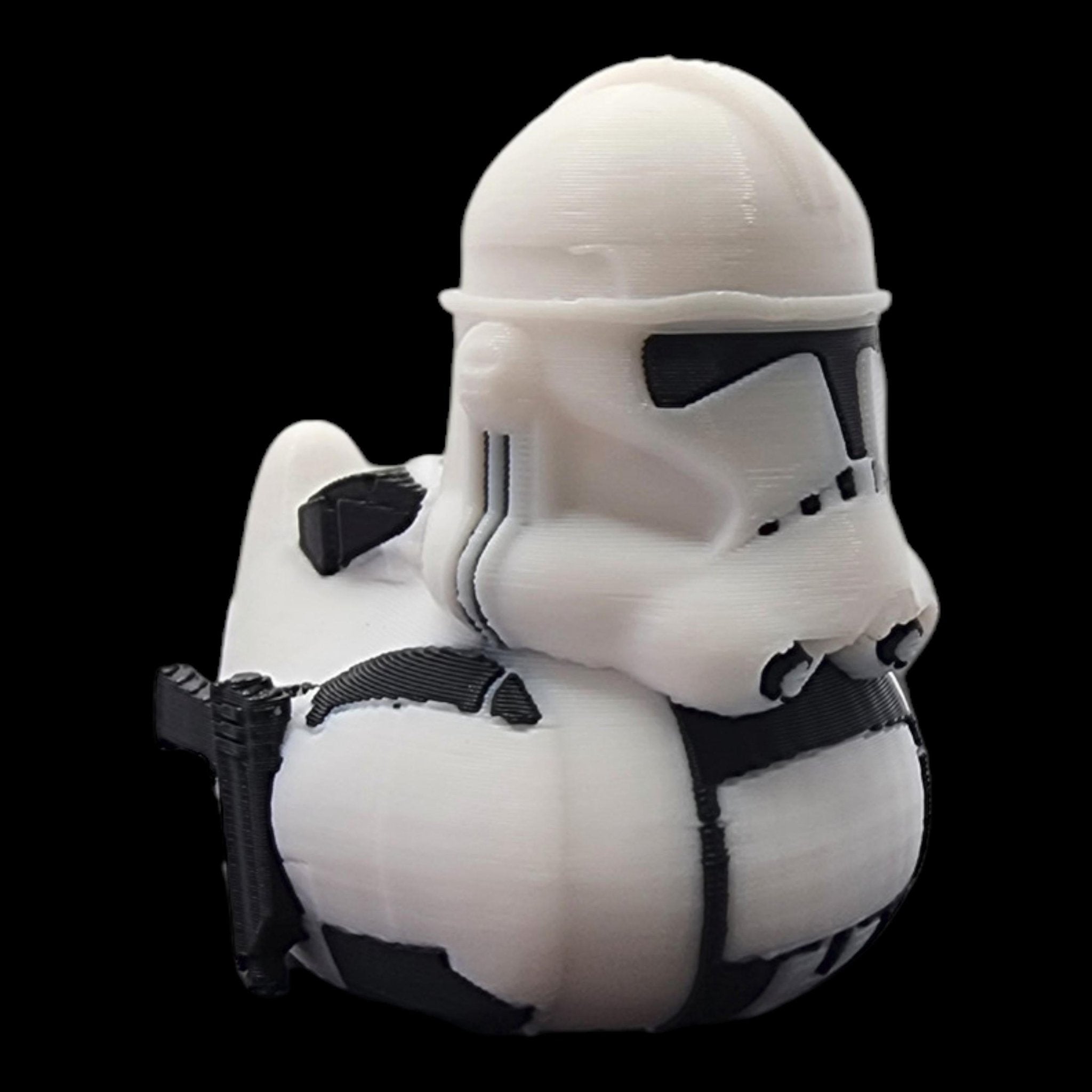 Clone Trooper Duck, 3D Printed Star Wars-Inspired Jeep & Cruise Decor - JM Designs