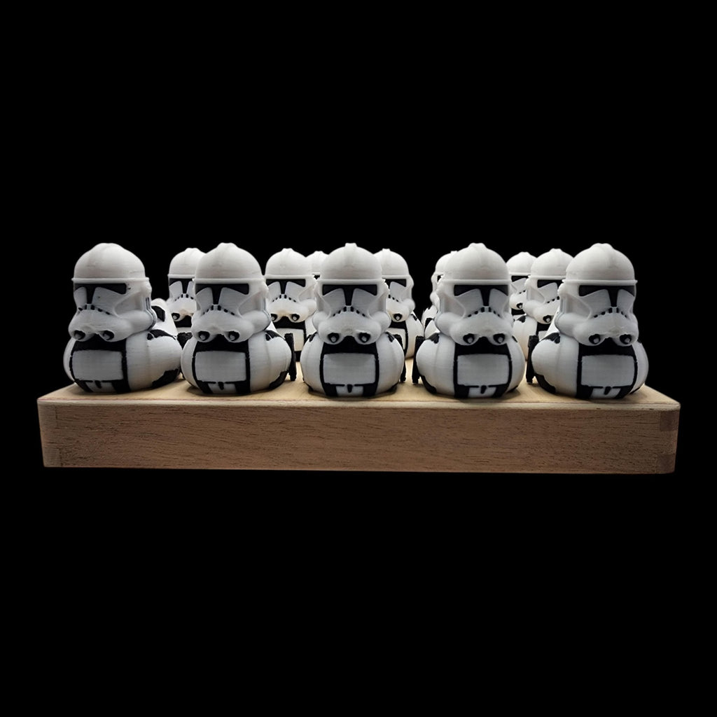 Clone Trooper Duck, 3D Printed Star Wars-Inspired Jeep & Cruise Decor - JM Designs