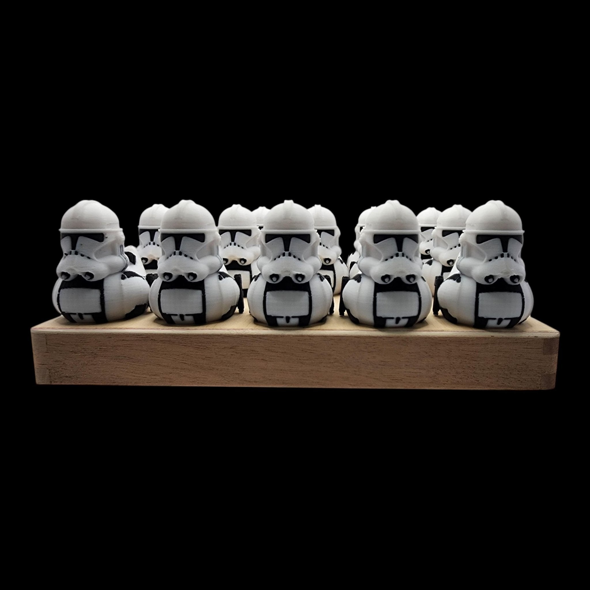 Clone Trooper Duck, 3D Printed Star Wars-Inspired Jeep & Cruise Decor - JM Designs