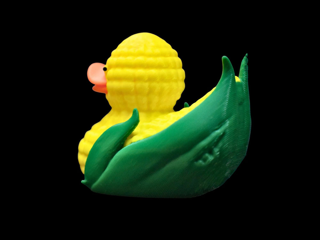 Corn Duck For Jeeps Dashboards Cruise Line Yellow Desk Decor Truck Figurine Corn Design - JM Designs