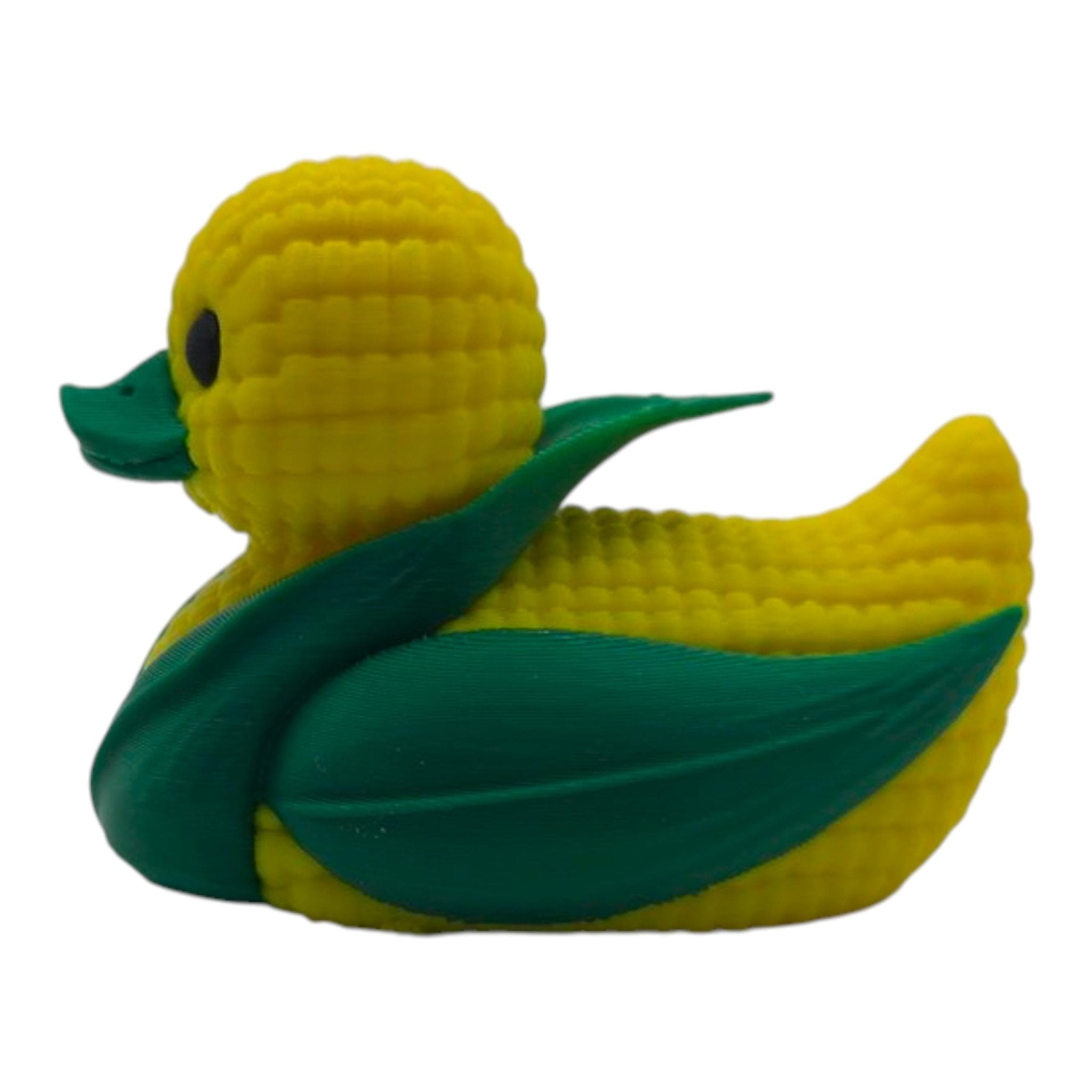 Corn Duck Miniature Figurine For Jeeps Dashboards Yellow Desk Decor Truck Figurine Corn Design - JM Designs