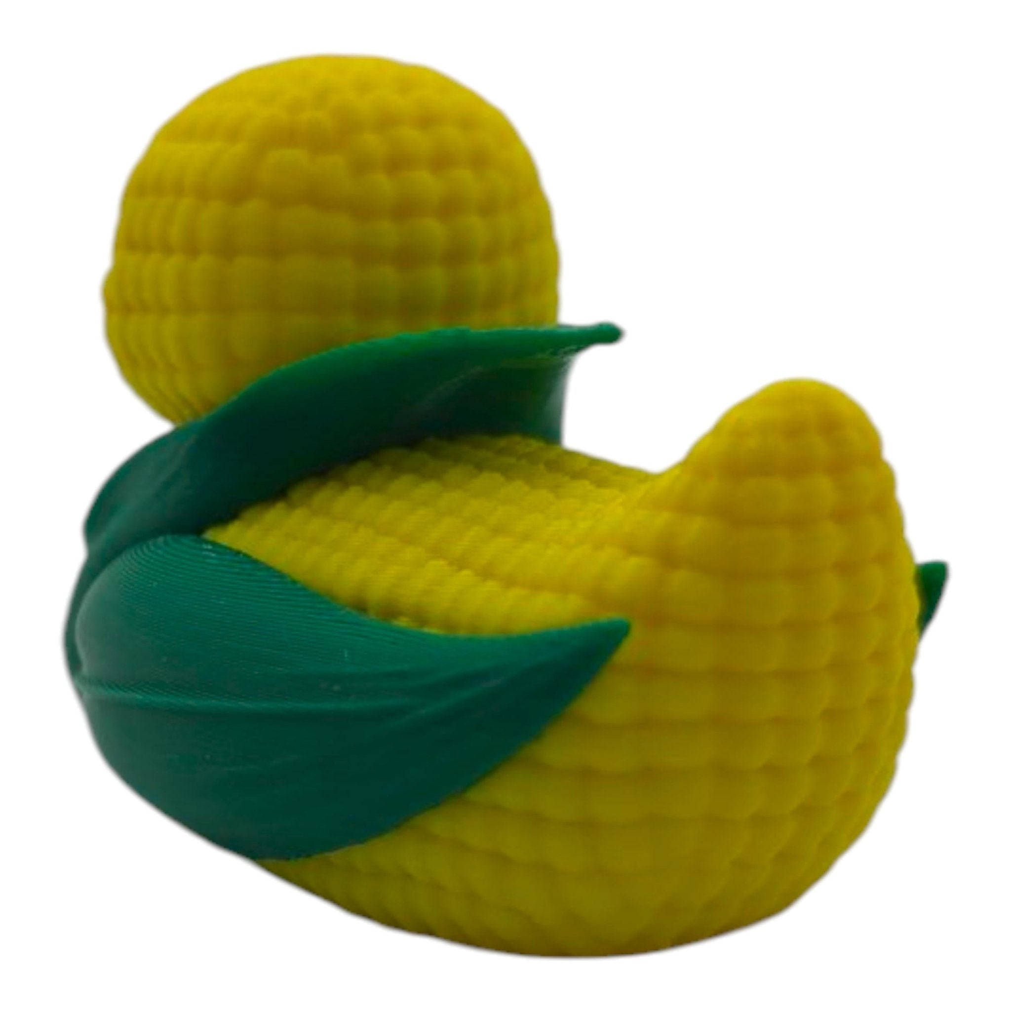 Corn Duck Miniature Figurine For Jeeps Dashboards Yellow Desk Decor Truck Figurine Corn Design - JM Designs