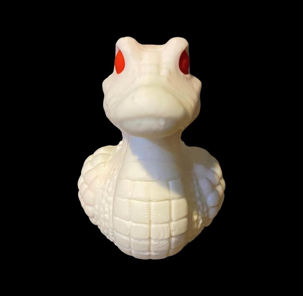 Crocodile Duck 3D Printed Creature Figure for Desk Decor - JM Designs