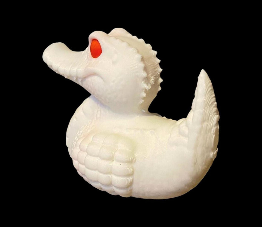 Crocodile Duck 3D Printed Creature Figure for Desk Decor - JM Designs