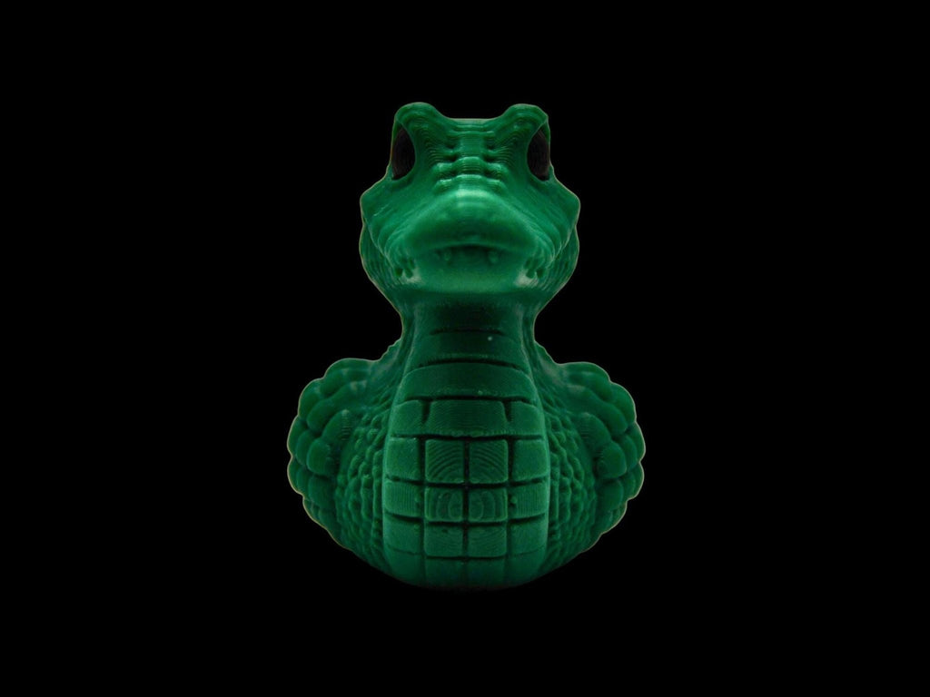 Crocodile Duck 3D Printed Creature Figure for Desk Decor - JM Designs