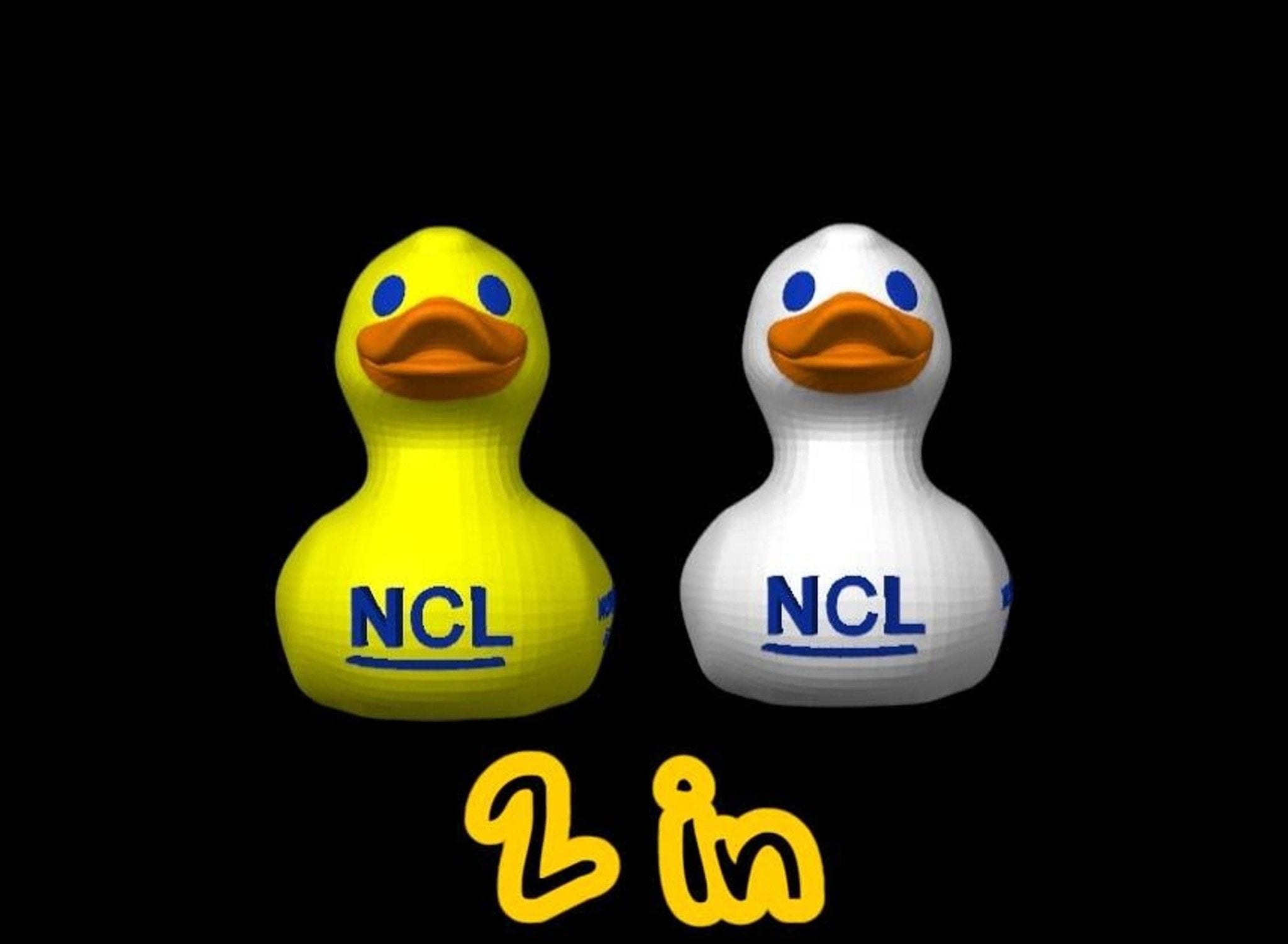 Custom Cruise Duck, NCL Inspired Rubber with Personalized Details - JM Designs