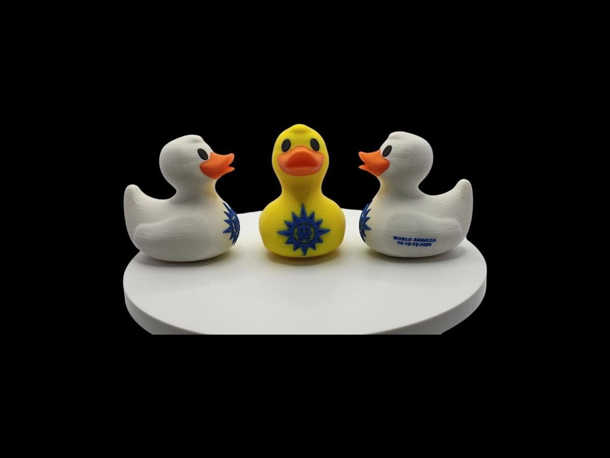 Custom Cruise Duck with Personalized Ship Name, Nautical Vacation Souvenir - JM Designs