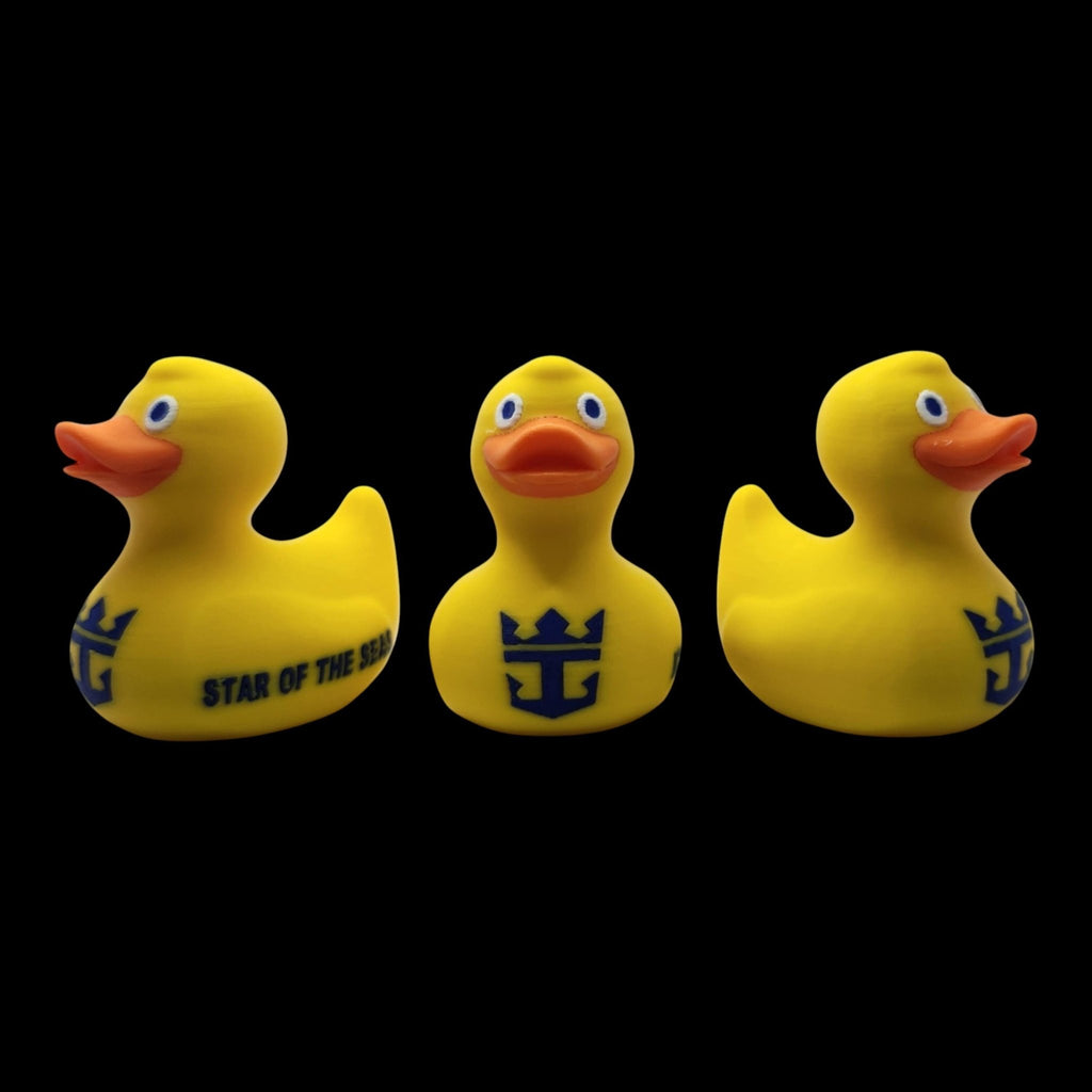 Custom Royal Caribbean Cruise-Inspired Duck - JM Designs