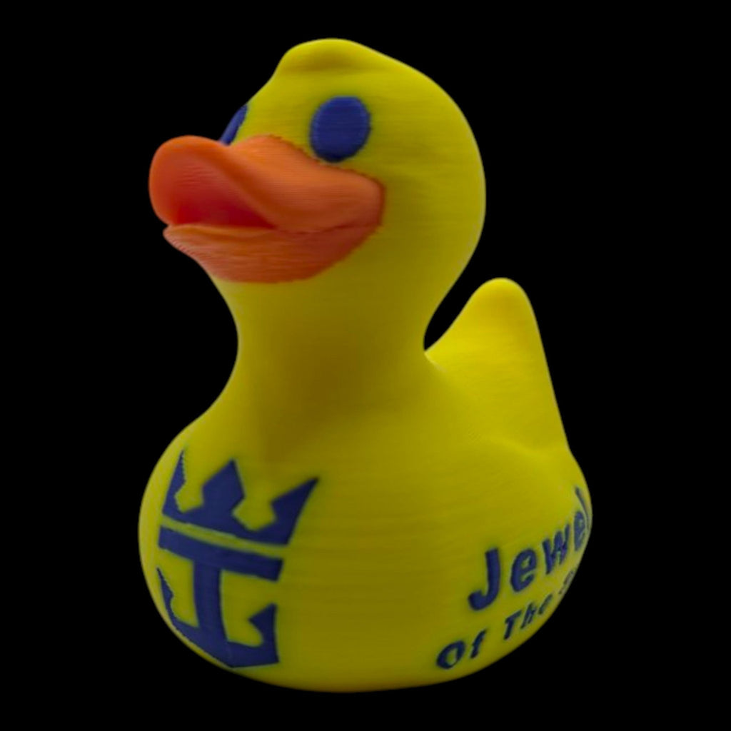 Custom Royal Caribbean Cruise Inspired Duck 3D Printed Travel Souvenir Display Nautical Themed - JM Designs