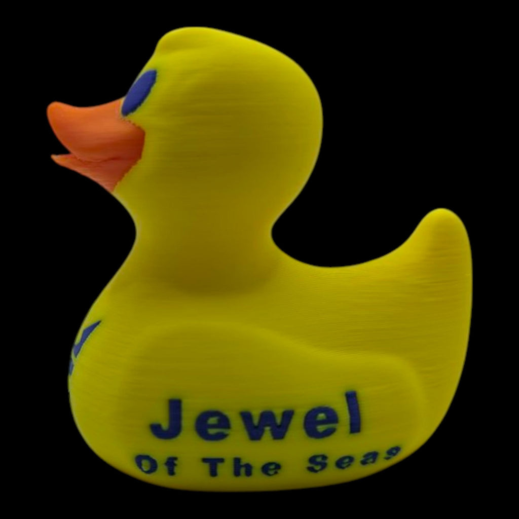 Custom Royal Caribbean Cruise Inspired Duck 3D Printed Travel Souvenir Display Nautical Themed - JM Designs