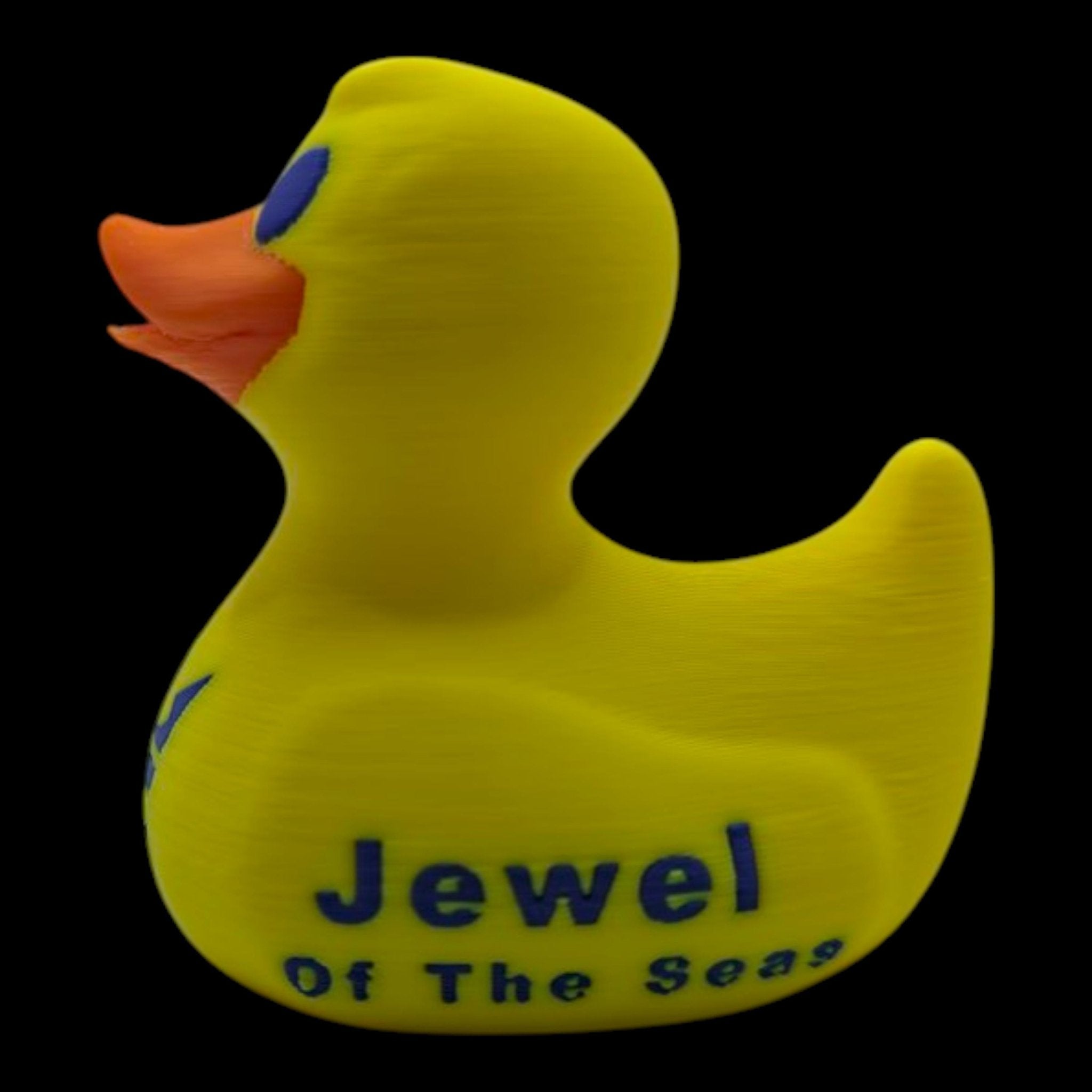 Custom Royal Caribbean Cruise Inspired Duck 3D Printed Travel Souvenir Display Nautical Themed - JM Designs