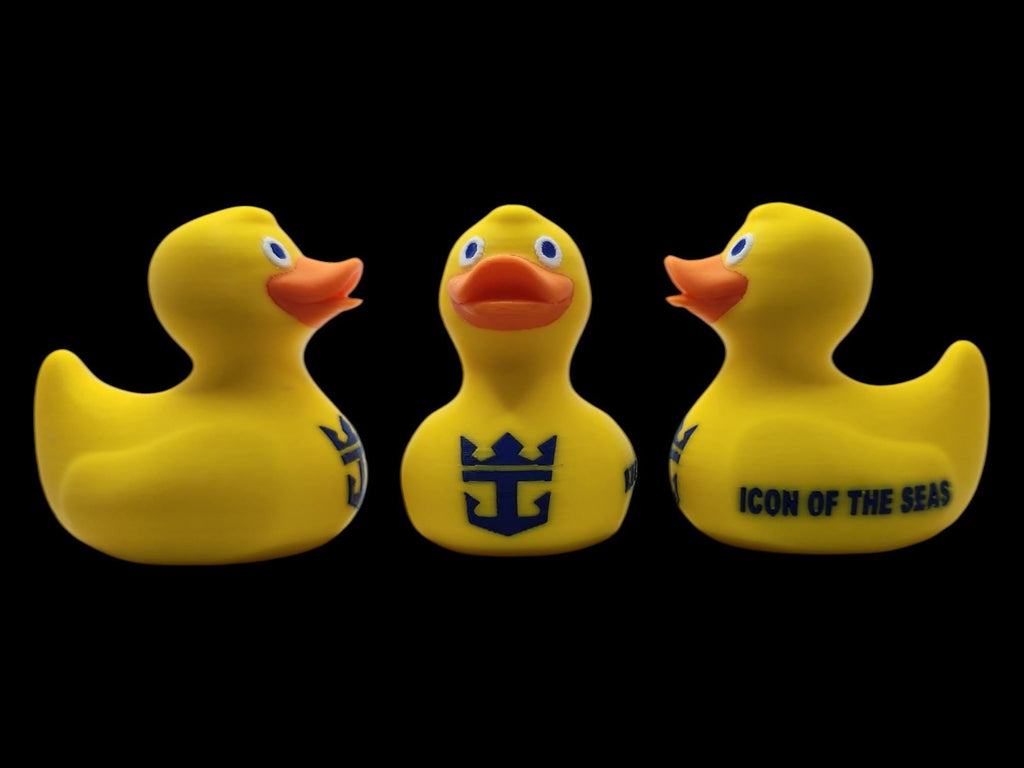 Custom Royal Caribbean Cruise Inspired Duck 3D Printed Travel Souvenir Display Nautical Themed - JM Designs