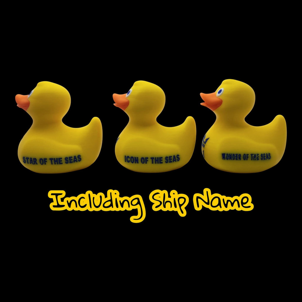 Custom Royal Caribbean Cruise-Inspired Duck - JM Designs