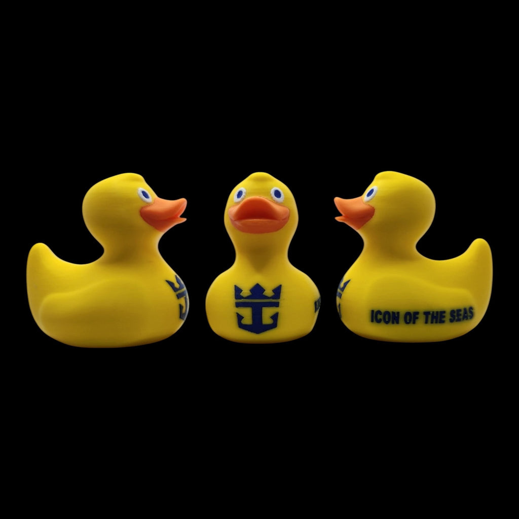 Custom Royal Caribbean Cruise Inspired Ship Duck Cruise Ship Duck Royal Caribbean Cruise Collection 3D Printed Custom Duck - JM Designs