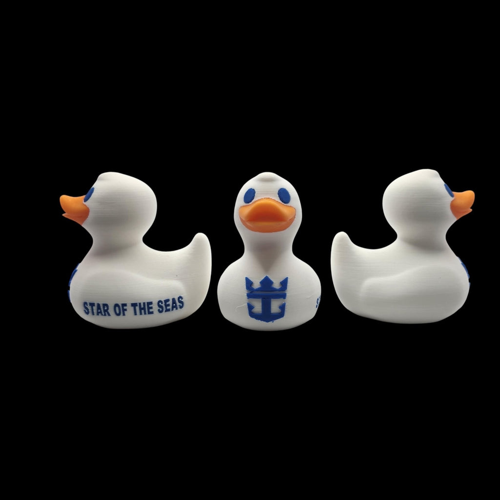 Custom Royal Caribbean Cruise Inspired Ship Duck Cruise Ship Duck Royal Caribbean Cruise Collection 3D Printed Custom Duck - JM Designs