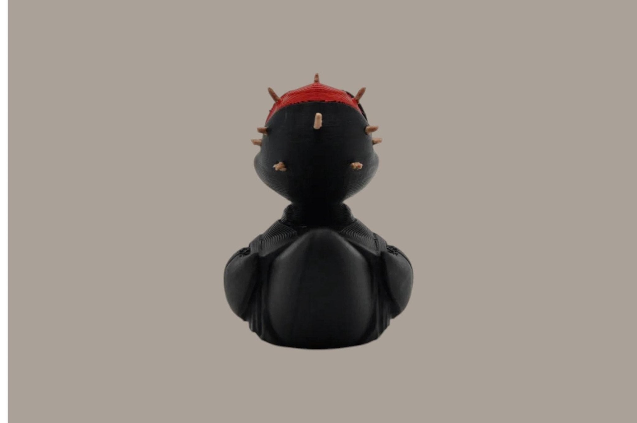 Darth Maul Duck Figurine, Funny Desk Decor for Star Wars Fans - JM Designs