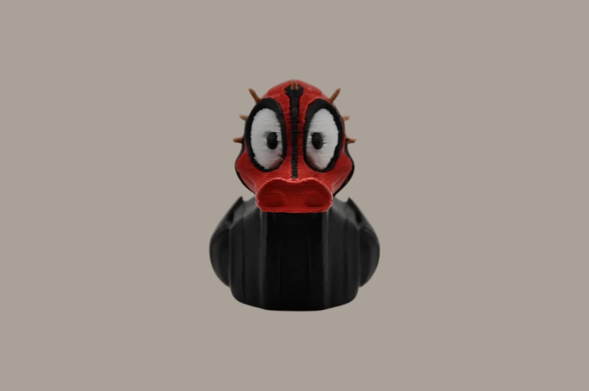 Darth Maul-Inspired Duck - JM Designs