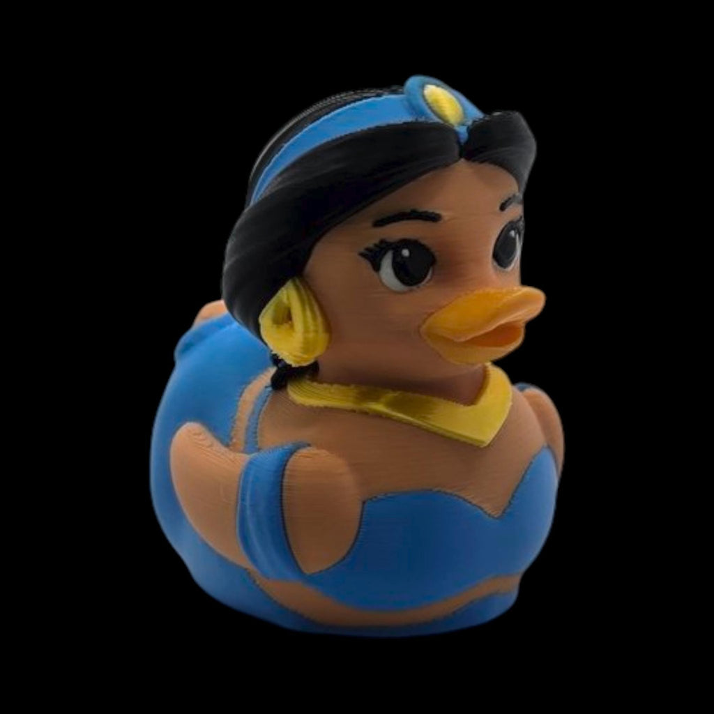 Disney Bath Toy Character Duck Set, Aladdin, Jasmine, Genie, Jafar, Abu - JM Designs