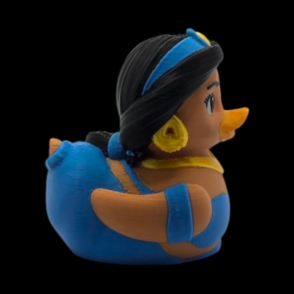 Disney Bath Toy Duck Figurine Set, Aladdin Character Collection - JM Designs