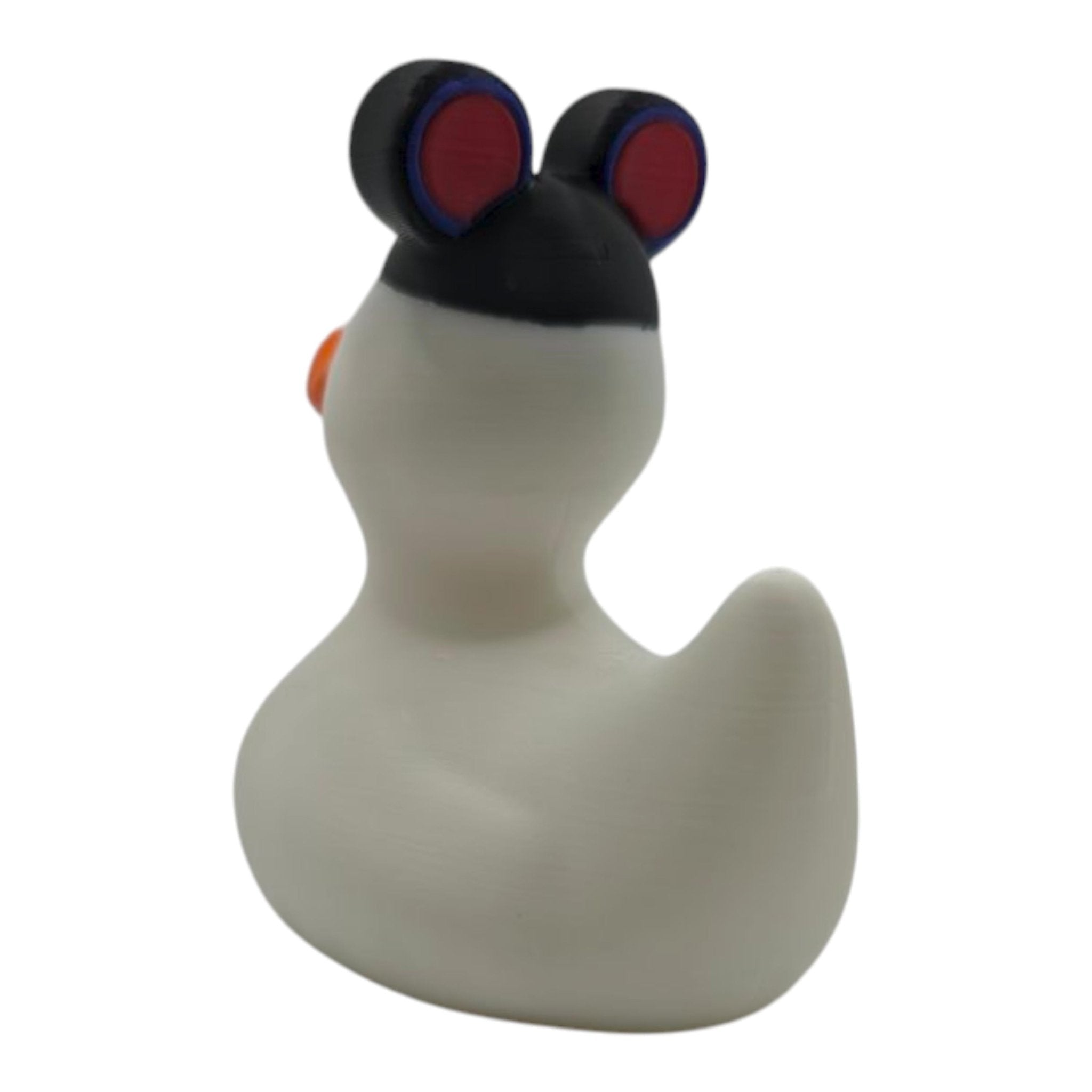 Disney Inspired Cruise Ducks White & Black, Collectible Cabin Decoration, Mickey Ears, Custom Ship Name - JM Designs