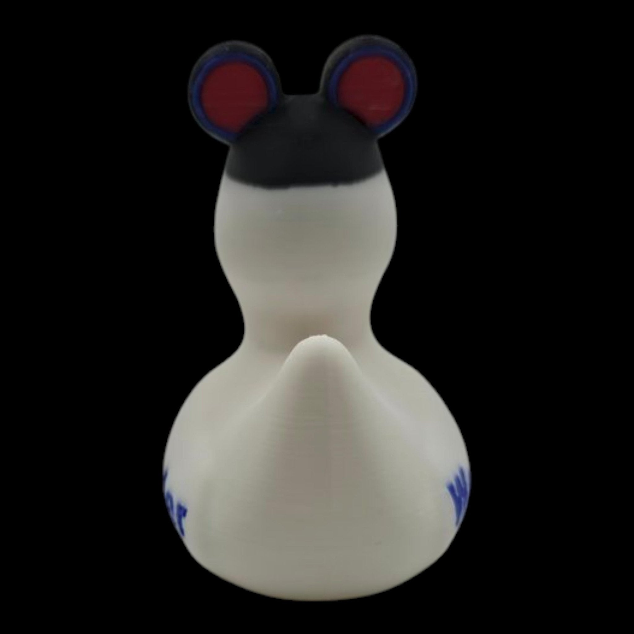 Disney Inspired Cruise Ducks White & Black, Collectible Cabin Decoration, Mickey Ears, Custom Ship Name - JM Designs