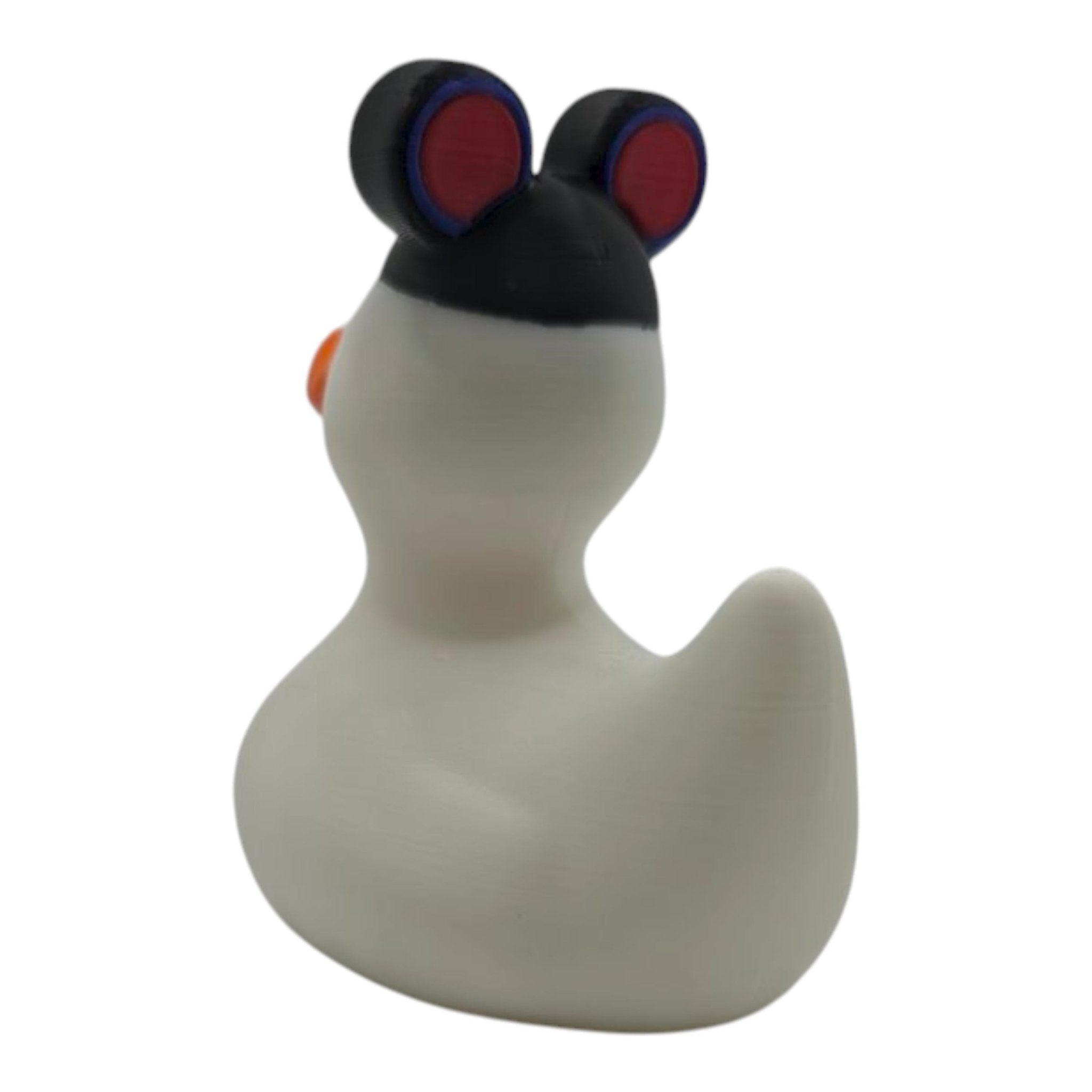 Disney Inspired Cruise Ducks White & Black, Collectible Cabin Decoration, Mickey Ears, Custom Ship Name - JM Designs