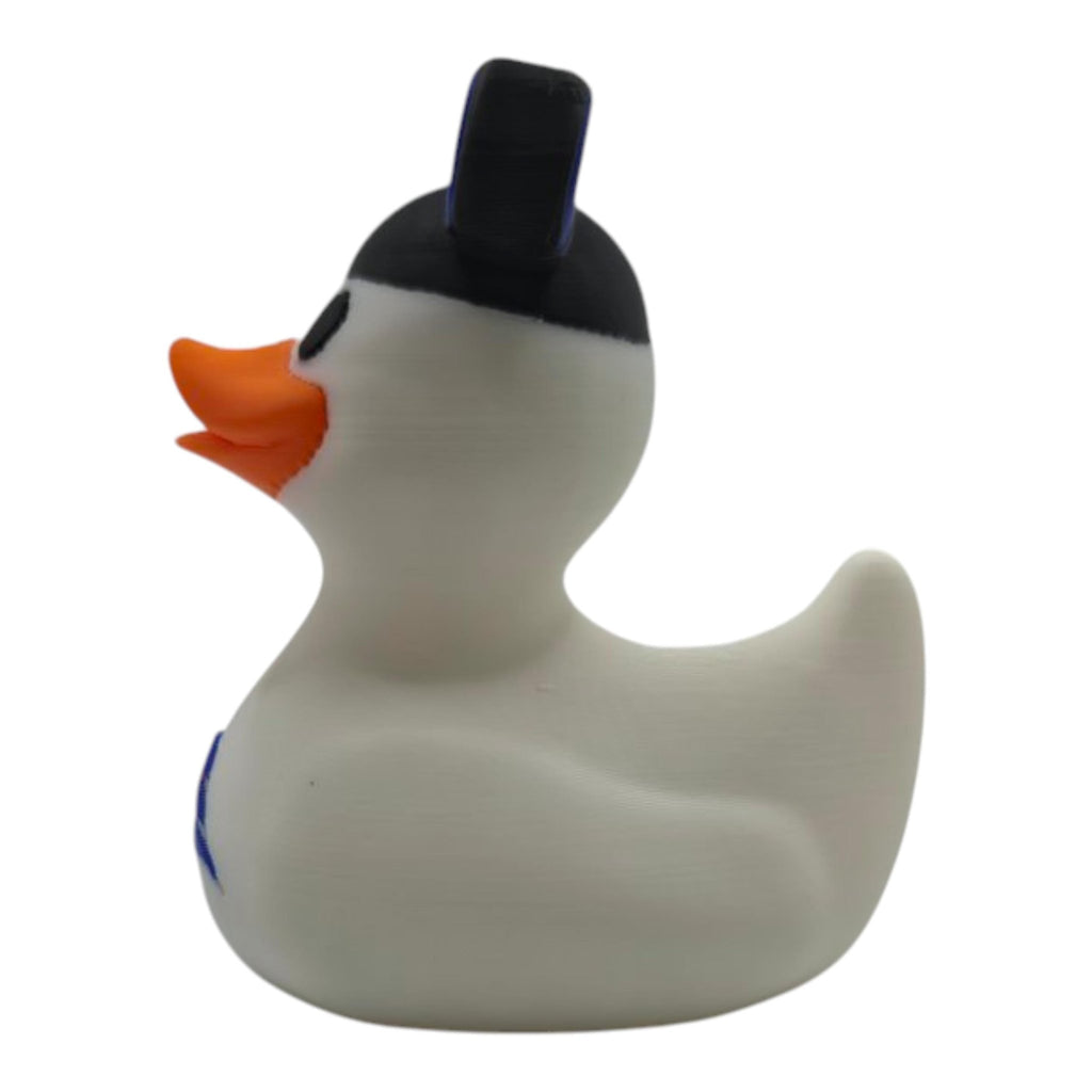 Disney Inspired Cruise Ducks White & Black, Collectible Cabin Decoration, Mickey Ears, Custom Ship Name - JM Designs