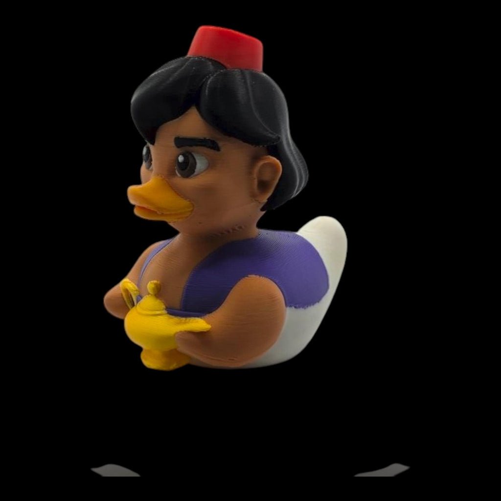 Disney inspired Jafar Duck Figurine Set, Aladdin Characters Collection - JM Designs