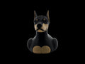 Doberman Duck Jeep Ducking Black Tan Duck Desk Cruise Decor Animal Lover - JM Designs