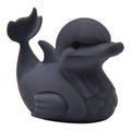 Dolphin Duck Animal Decoration Unique Novelty Item Gray Sculpture Artistic - JM Designs