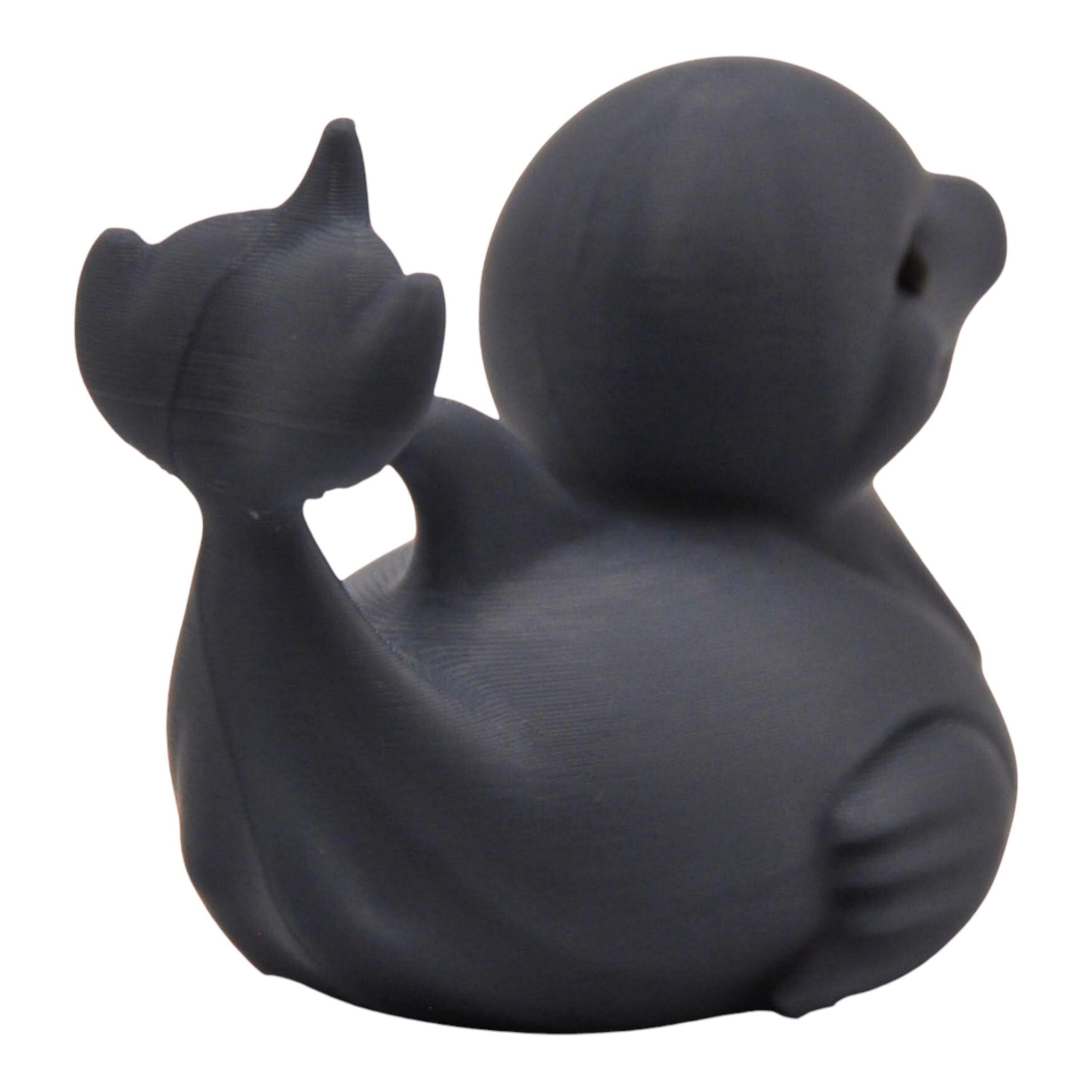 Dolphin Duck Animal Decoration Unique Novelty Item Gray Sculpture Artistic - JM Designs