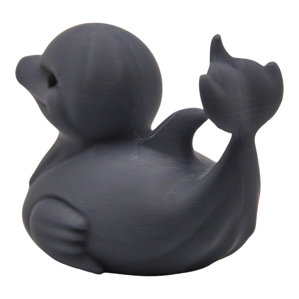 Dolphin Duck Animal Decoration Unique Novelty Item Gray Sculpture Artistic - JM Designs