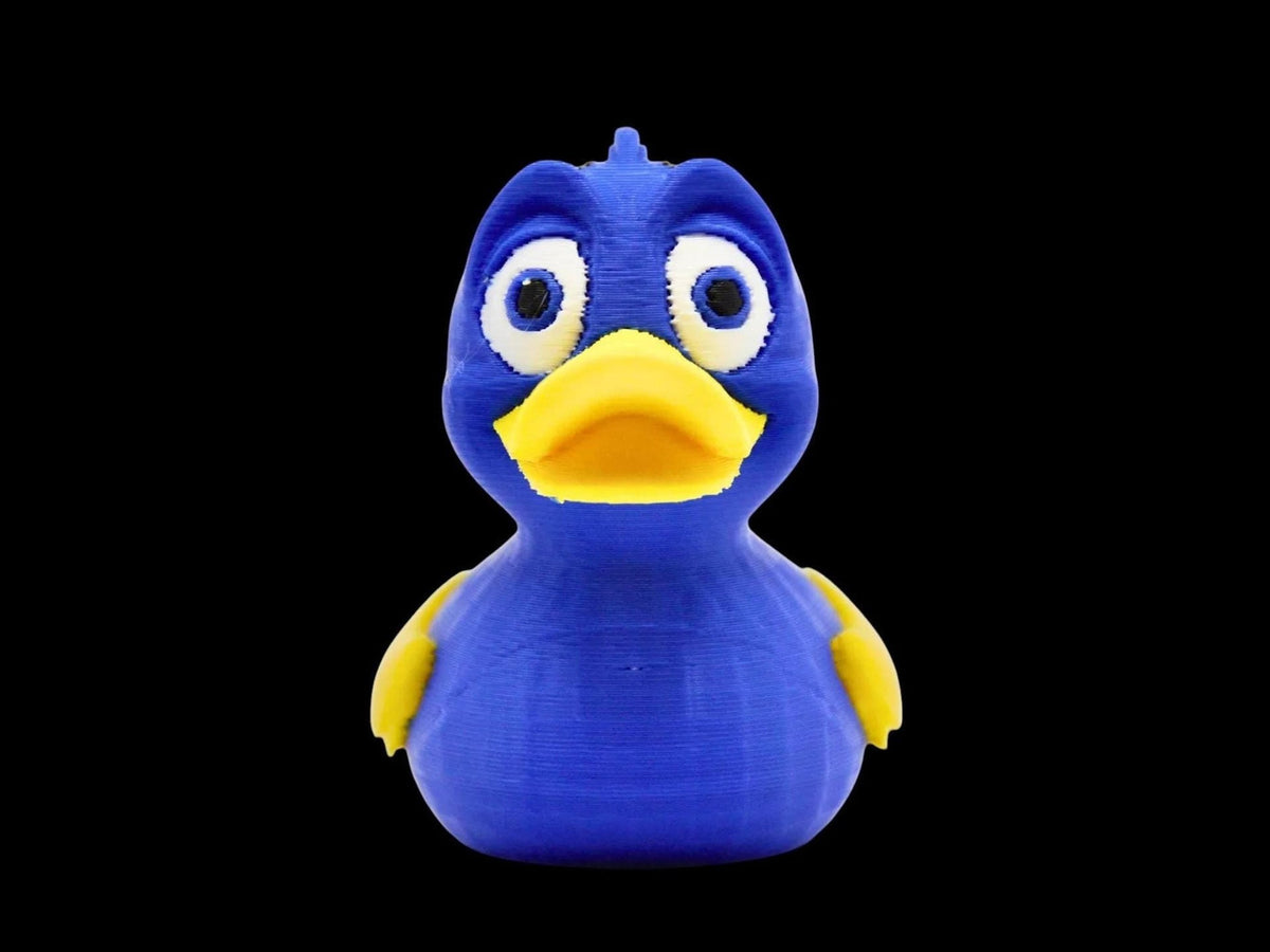 Dory Duck Figurine, 3D Printed Collectible Cartoon for Dashboard Decor - JM Designs