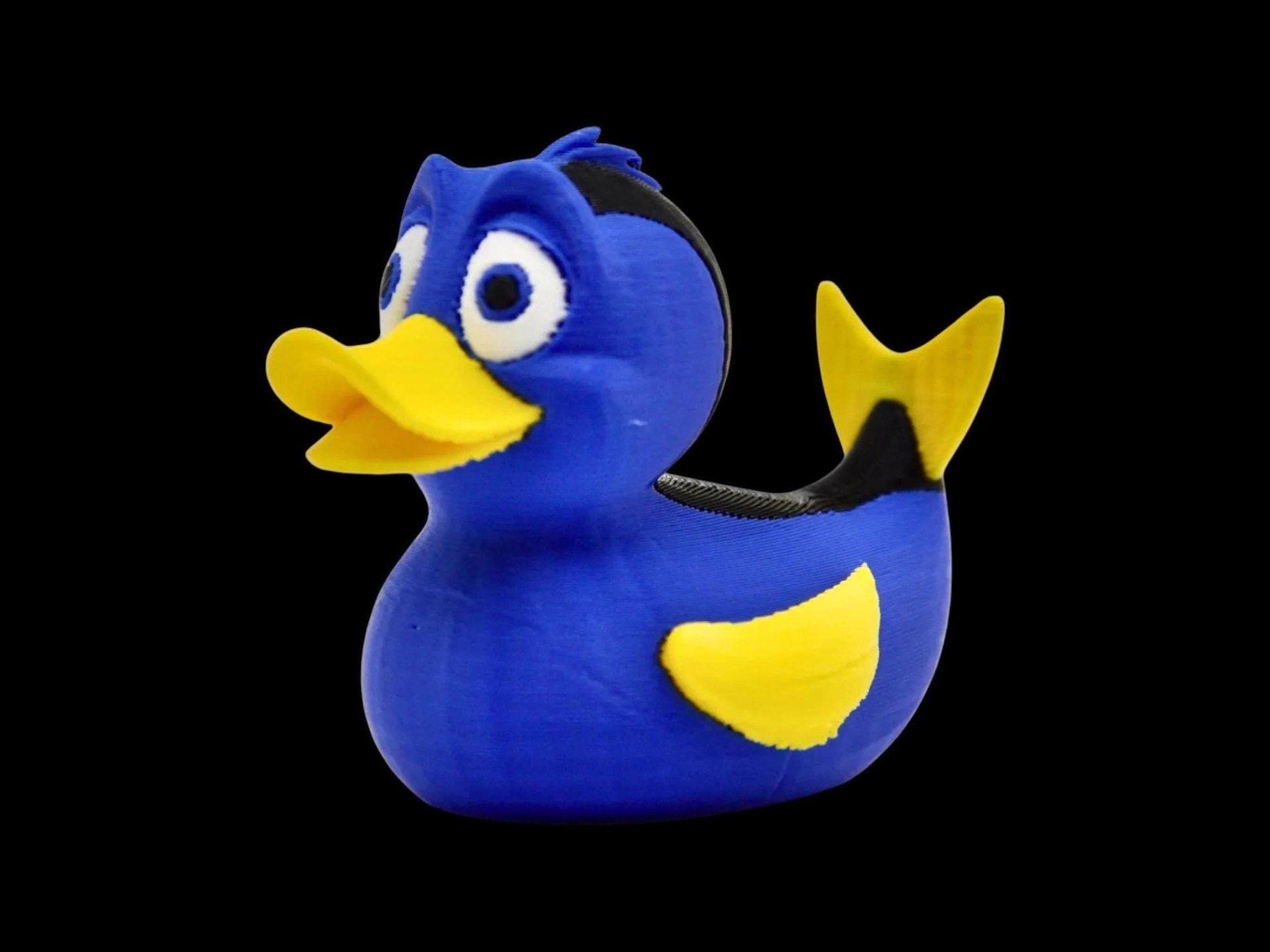 Dory Duck Figurine, 3D Printed Collectible Cartoon for Dashboard Decor - JM Designs