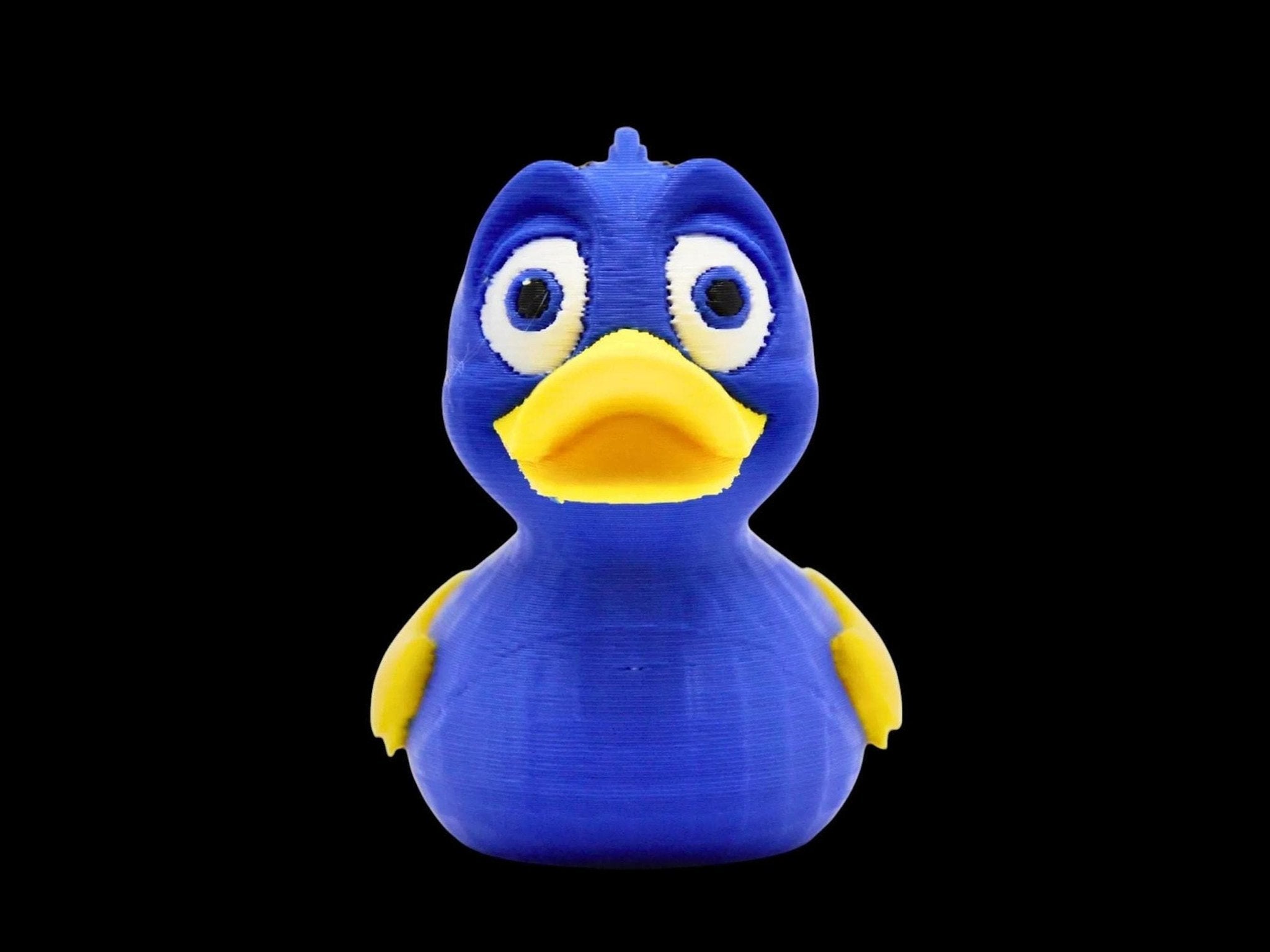 Dory Duck Figurine, 3D Printed Collectible Cartoon for Dashboard Decor - JM Designs