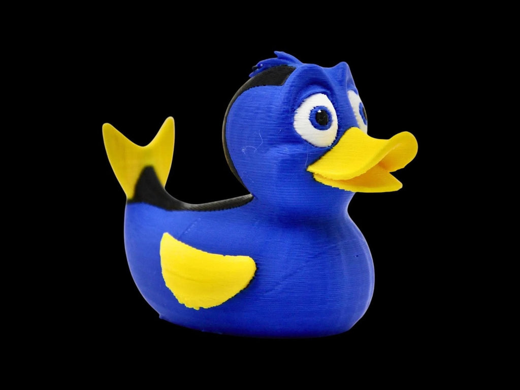 Dory Duck Figurine, 3D Printed Collectible Cartoon for Dashboard Decor - JM Designs
