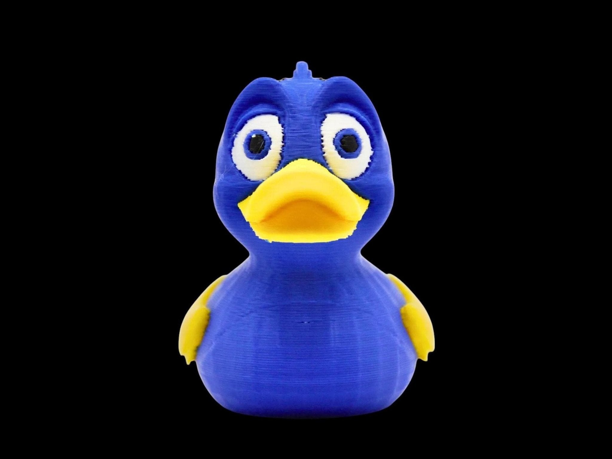 Dory Duck Figurine, 3D Printed Collectible Cartoon for Dashboard Decor - JM Designs